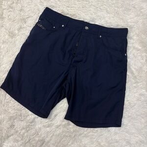 Diesel Men's Navy Blue Swim Trunks